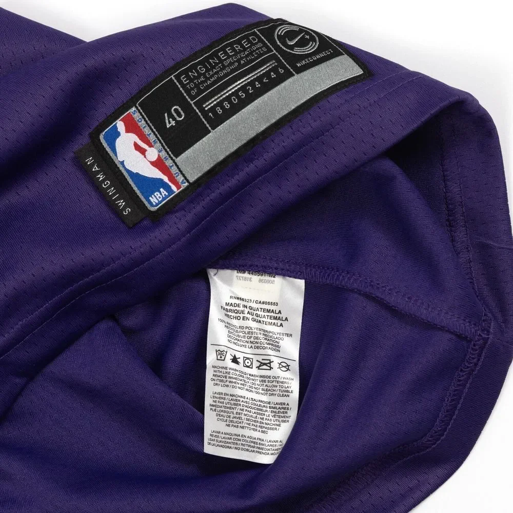 Nike Phoenix Suns Jersey Mens Small Purple‎ Dri Fit Swingman Josh Jackson EUC